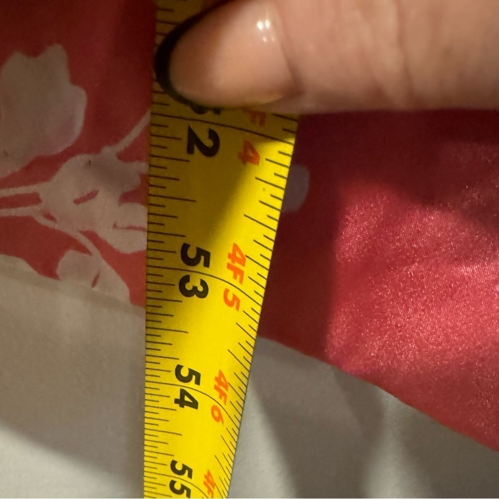 Oscar de la Renta Pink Floral Zip Front Long Nightgown Lounge Dress Kaftan 1X - Picture 15 of 15